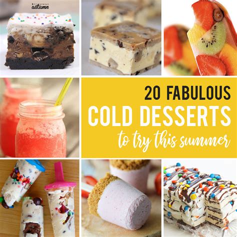 Keep Your Dessert Chilled